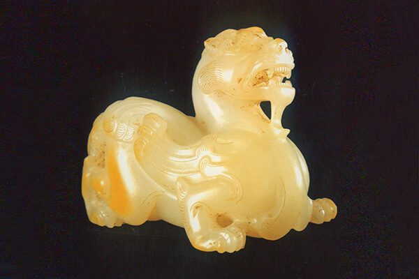 陜西咸陽(yáng)漢元帝渭陵遺址出土玉神獸