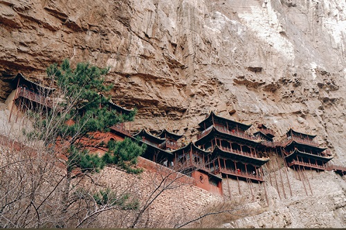 圖四：懸空寺，山西大同