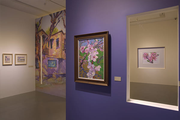 圖二：自然耀彩——徐驥作品展覽，其作品描繪大自然重視自然美和真實美。