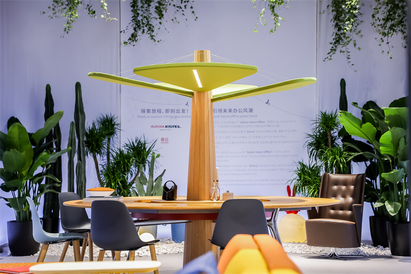 2022年IFO展，震旦家具攜手AURORA ESTEL引領(lǐng)未來辦公風(fēng)潮