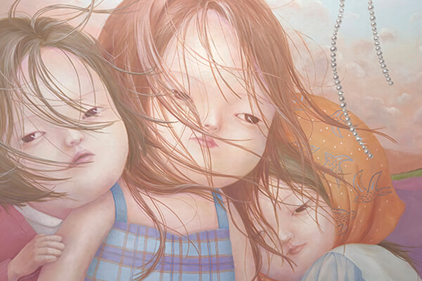 《I'm+not+Fine》120x170+cm，布面油畫，2024